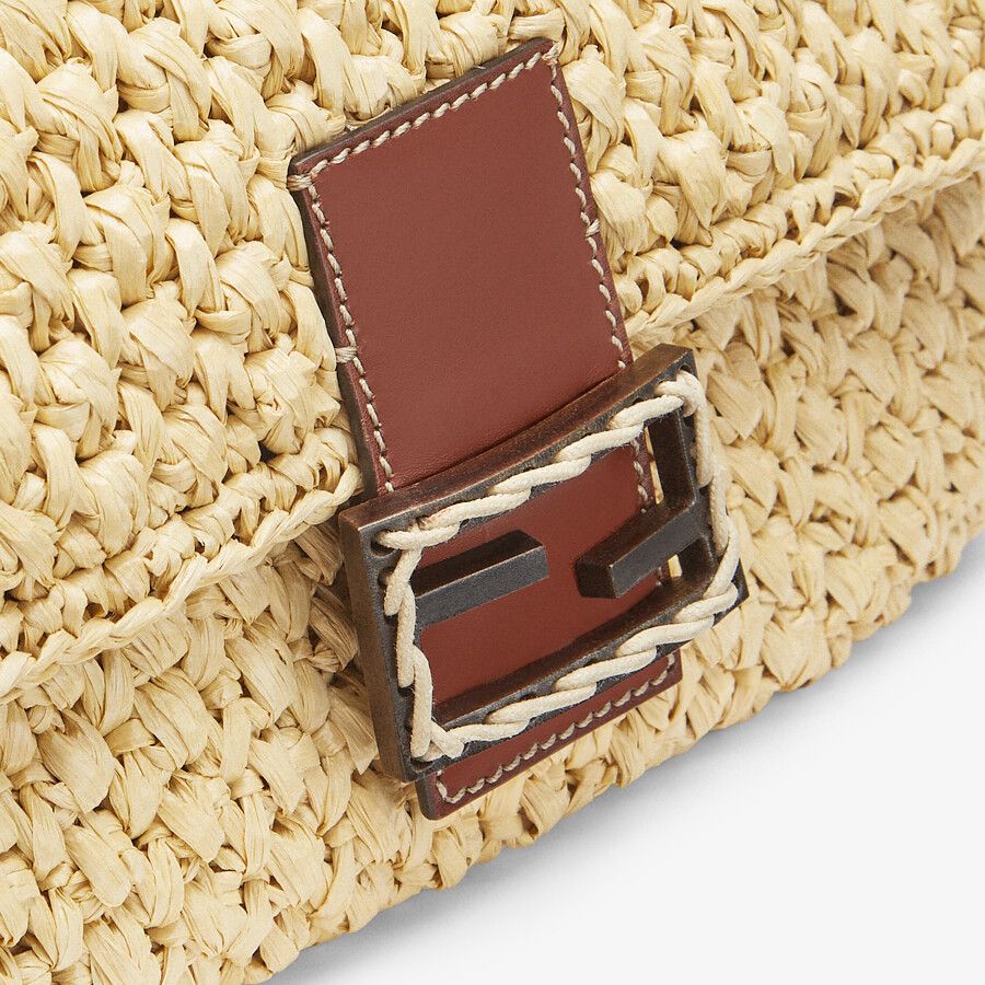 Fendi Woven Straw Bag