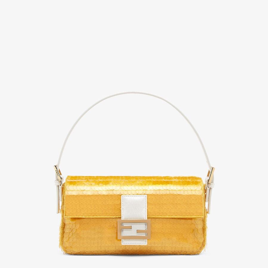 Fendi Satin Bag With Sequin