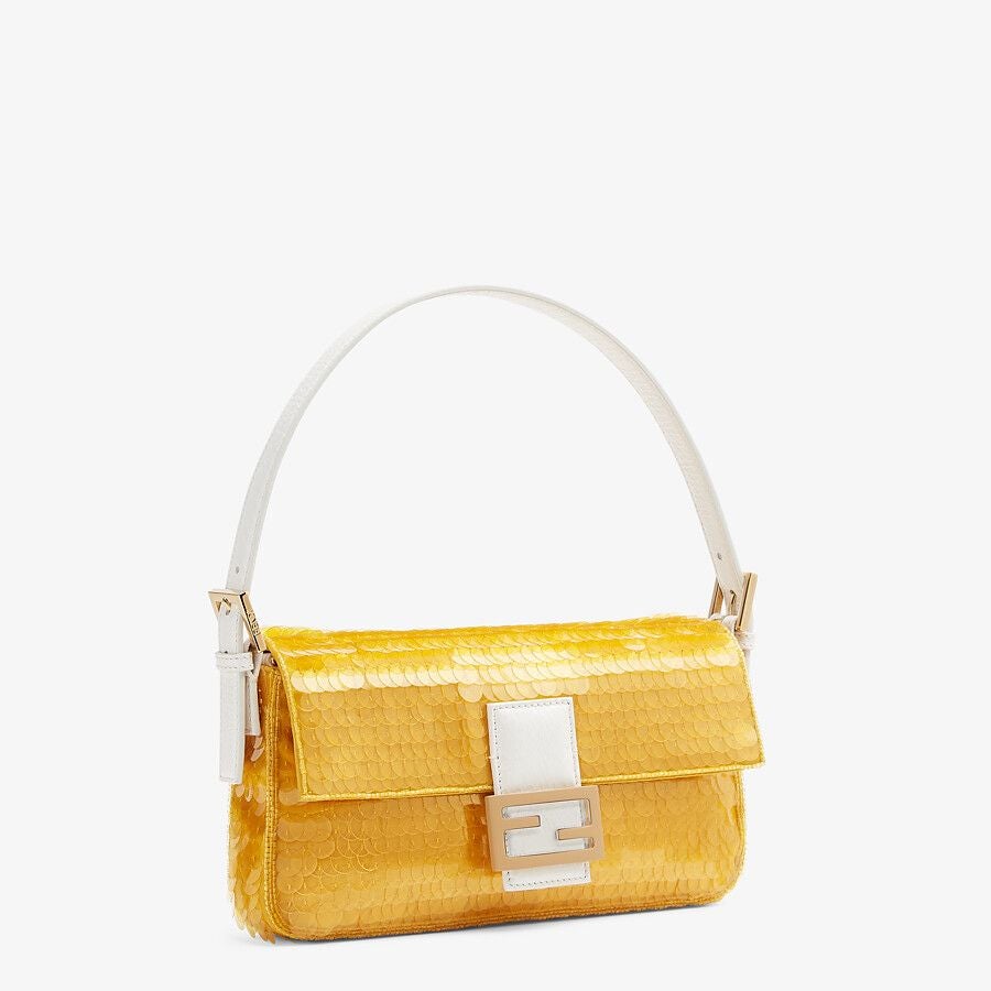 Fendi Satin Bag With Sequin