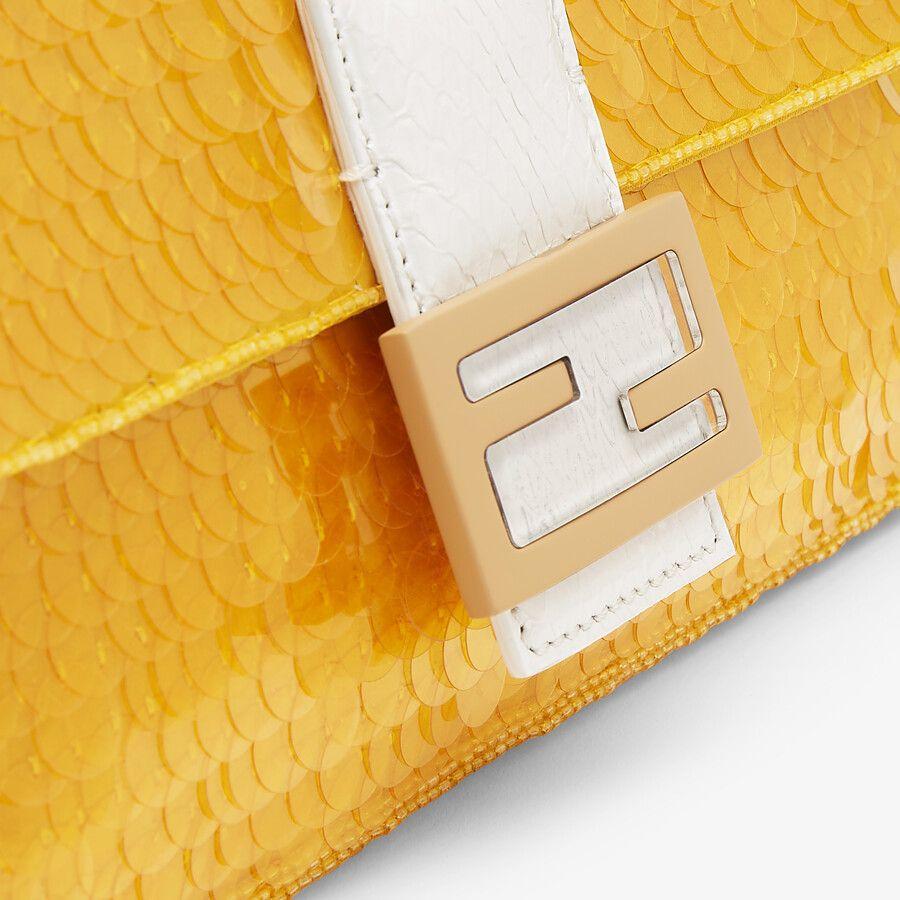 Fendi Satin Bag With Sequin