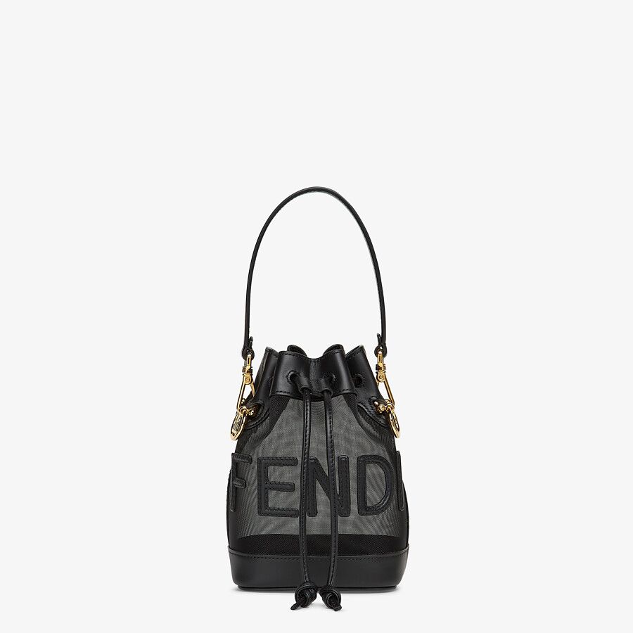 Fendi Leather and Mesh Mini-bag