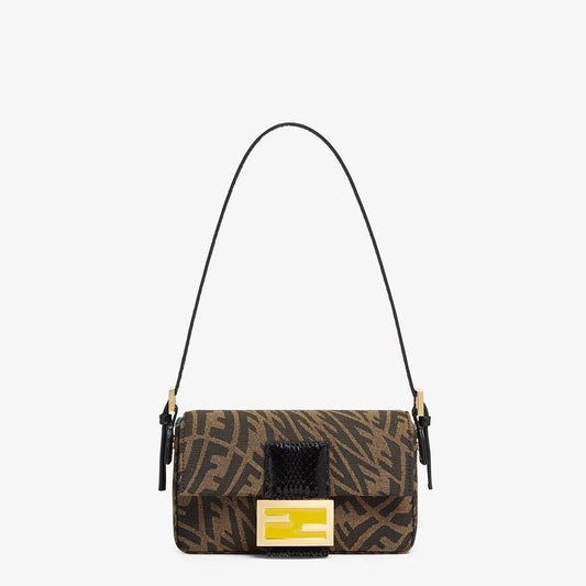 Fendi Mini Jacquard FF Vertigo Bag