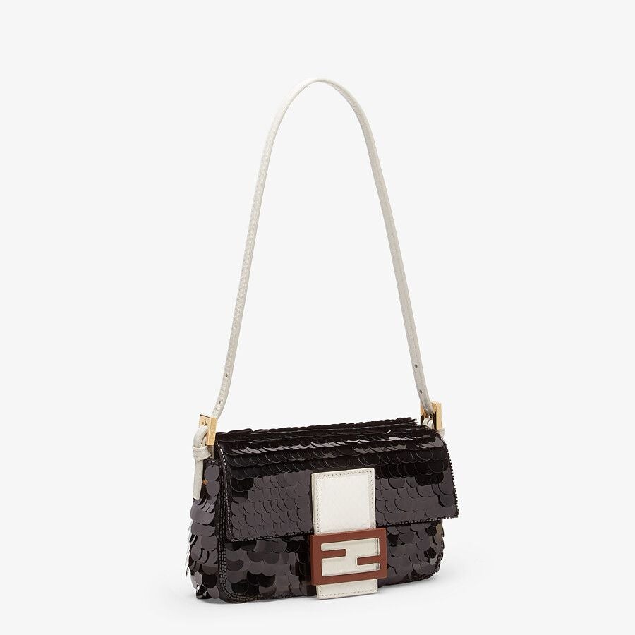 Fendi Mini Satin Bag With Sequin