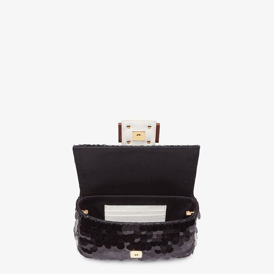 Fendi Mini Satin Bag With Sequin