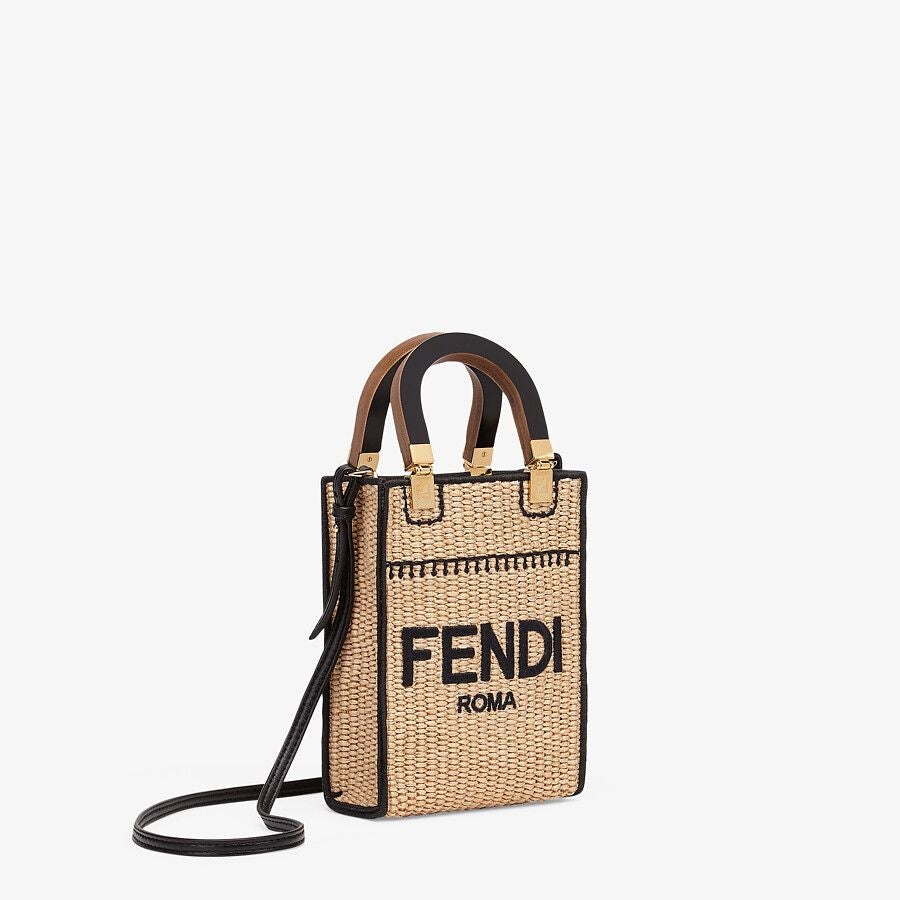 Fendi Braided Straw Mini-bag