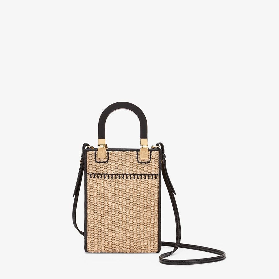 Fendi Braided Straw Mini-bag