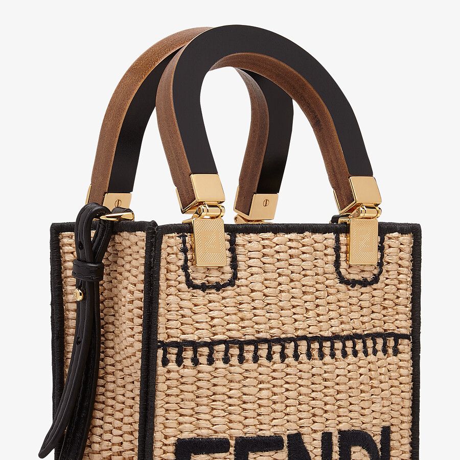 Fendi Braided Straw Mini-bag