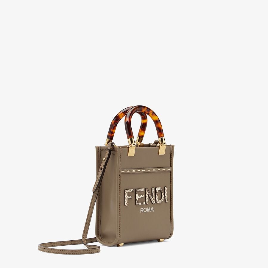 Fendi Leather and Elaphe Mini-bag