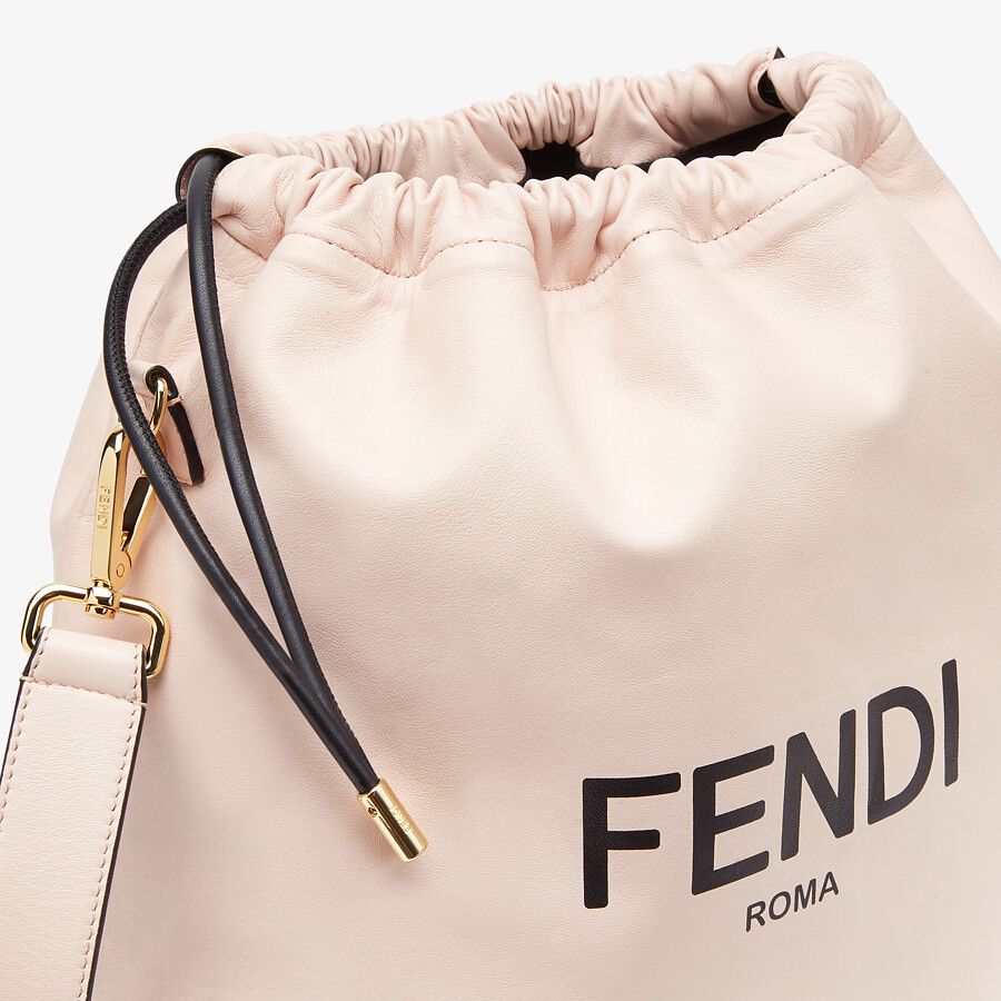 Fendi Medium Pink Nappa Leather Bag