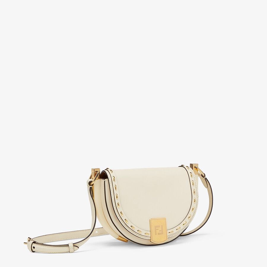 Fendi White Leather Bag