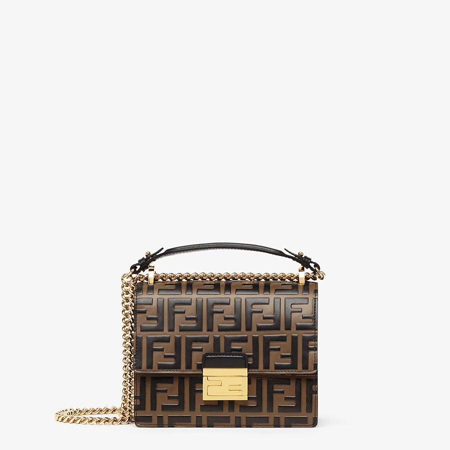 Fendi Brown Leather Mini-bag