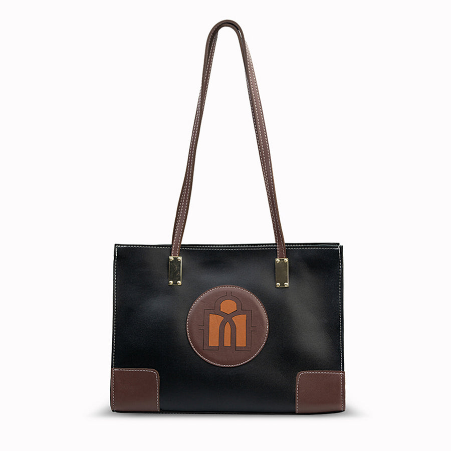 Black Zelosstyle Tote Bag