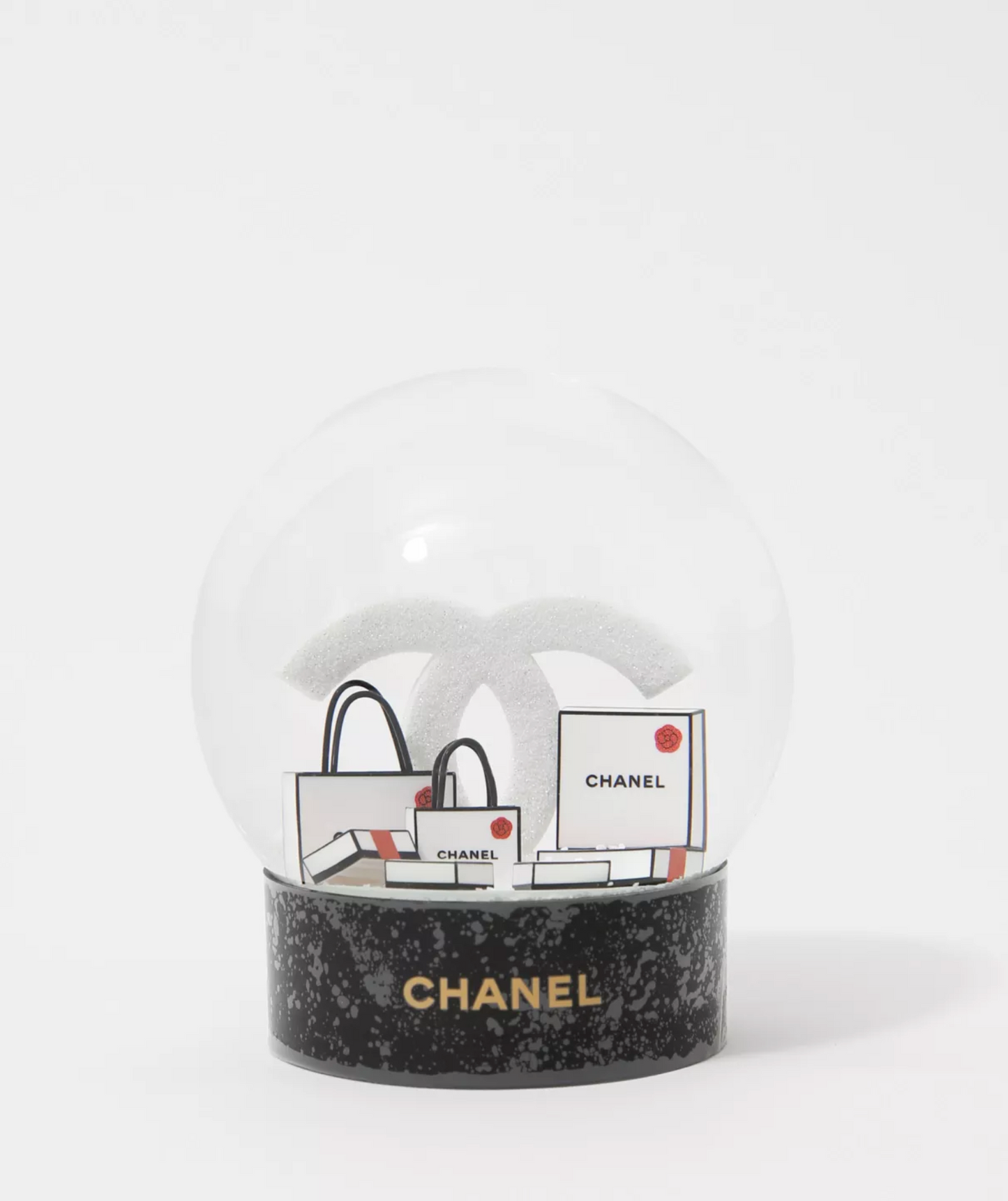 Chanel Snow Globe Double C Shopping Bags