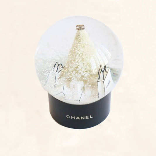 Chanel | Snow Globe Christmas Tree & Presents | Medium