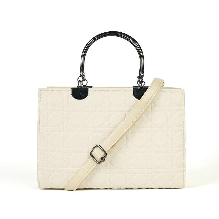 Creamy Bunch Boxy Bag