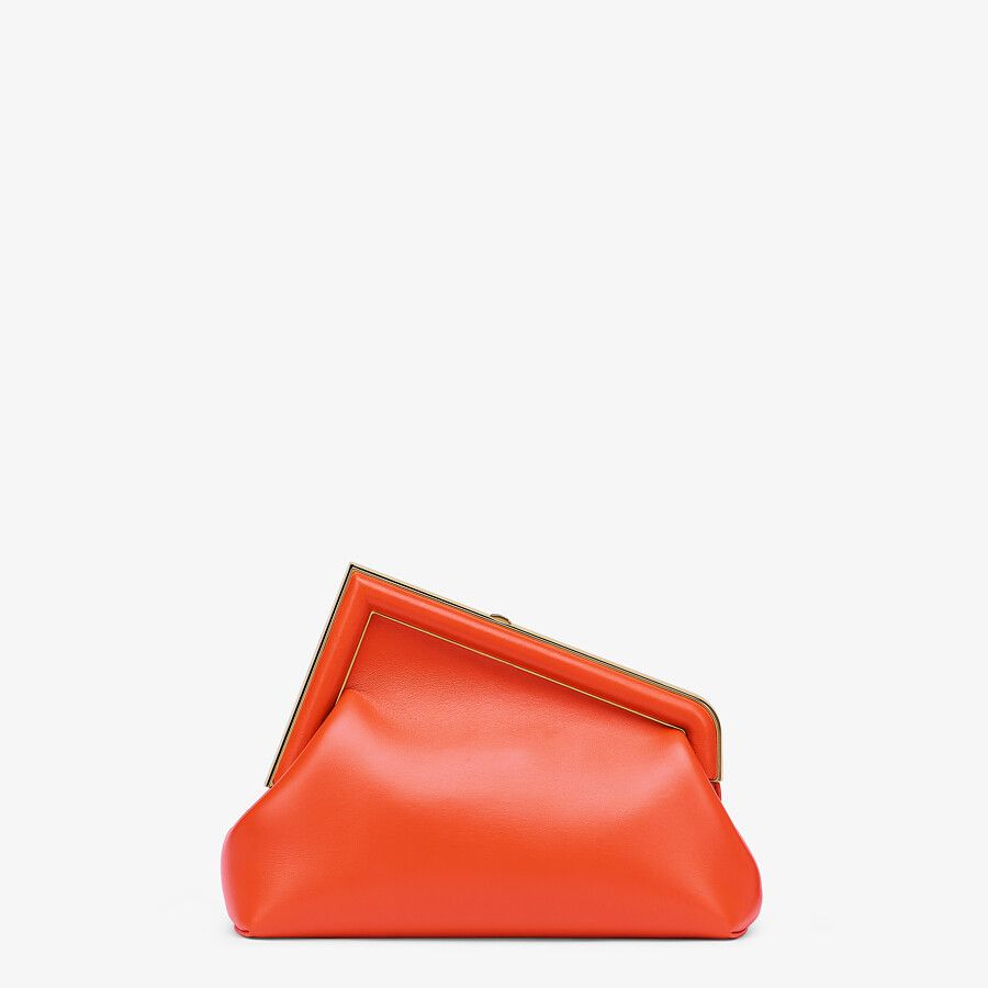 Fendi First Small Red leather bag