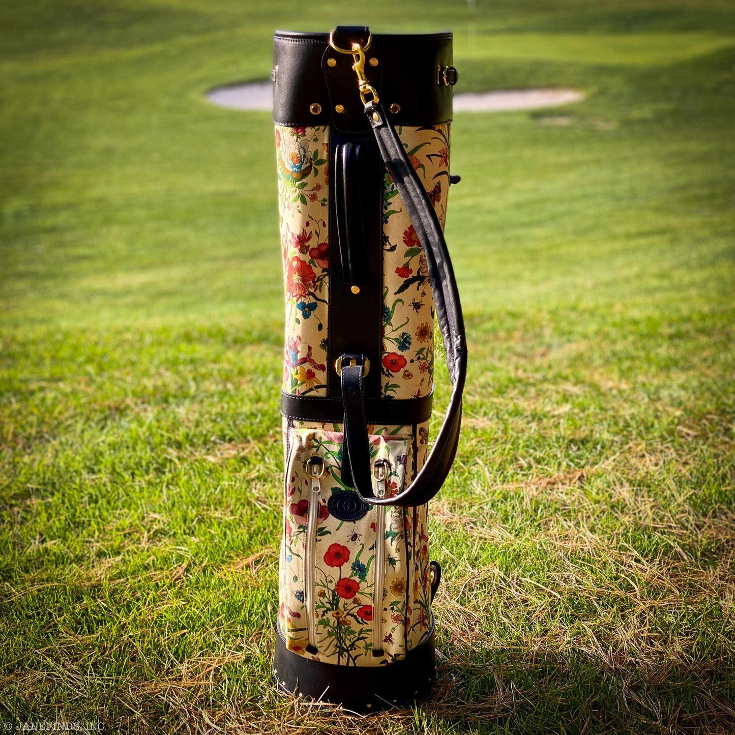 Gucci Flora Canvas Custom Golf Bag