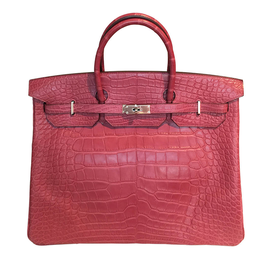 Hermès Alligator Birkin Bag Fuchsia 40cm