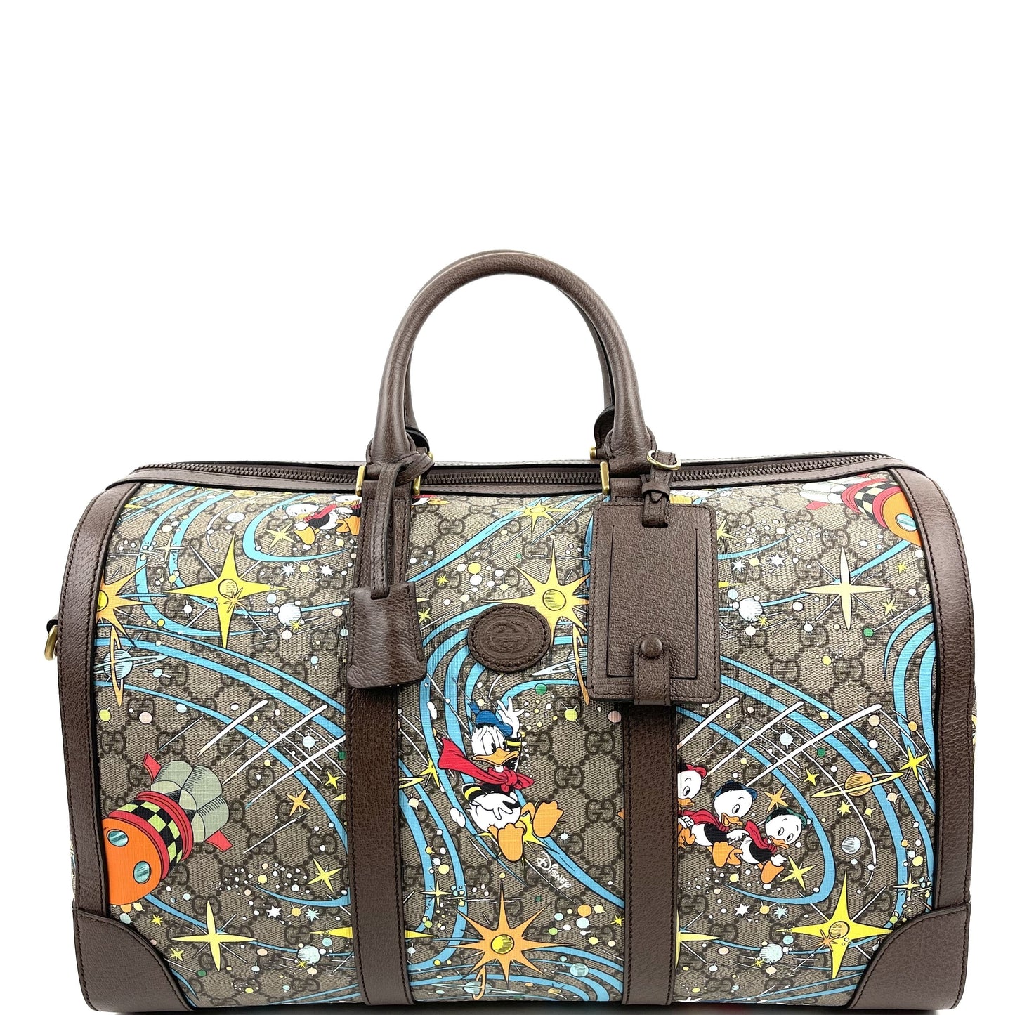 GUCCI x Disney Donald Duck duffle bag