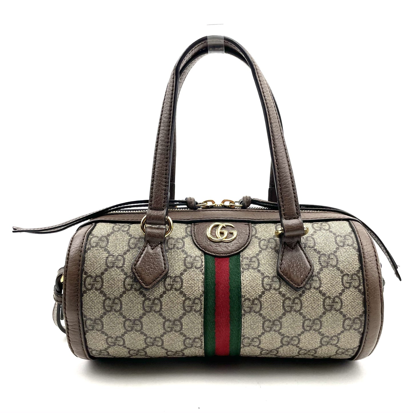 GUCCI Small GG Supreme Ophidia Boston Bag