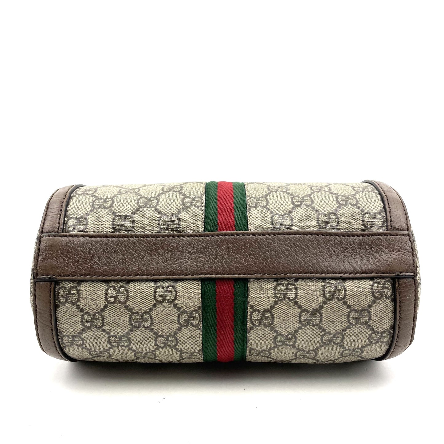 GUCCI Small GG Supreme Ophidia Boston Bag