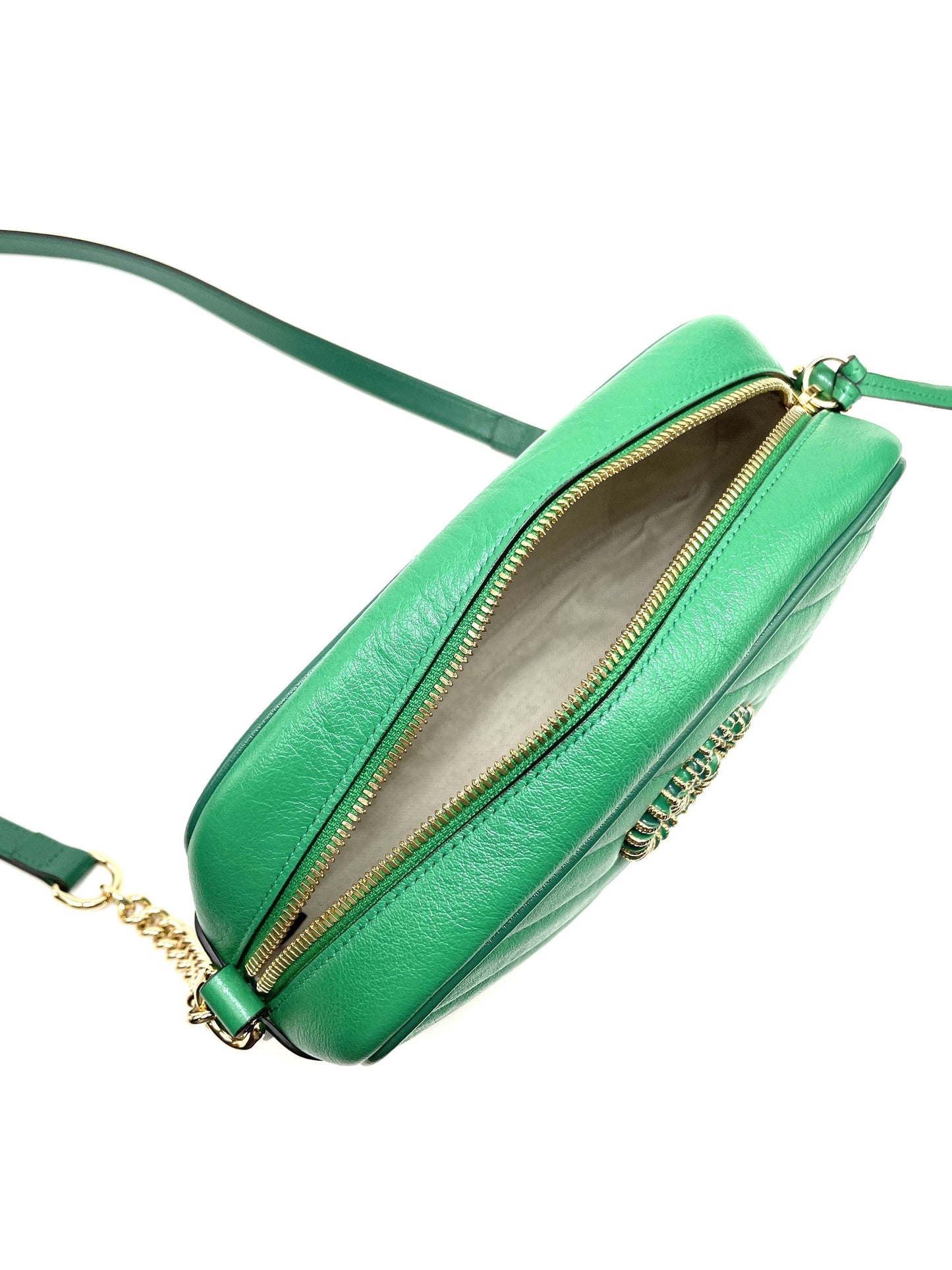 GUCCI GG Marmont Shoulder Bag - Green