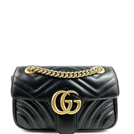 GUCCI GG Marmont Small Matelassé Shoulder Bag