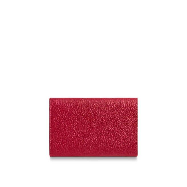 Louis Vuitton CAPUCINES COMPACT WALLET SCARLET