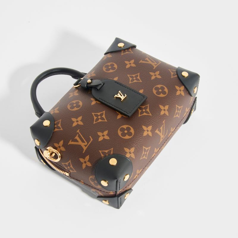 Louis Vuitton PETITE MALLE SOUPLE Black