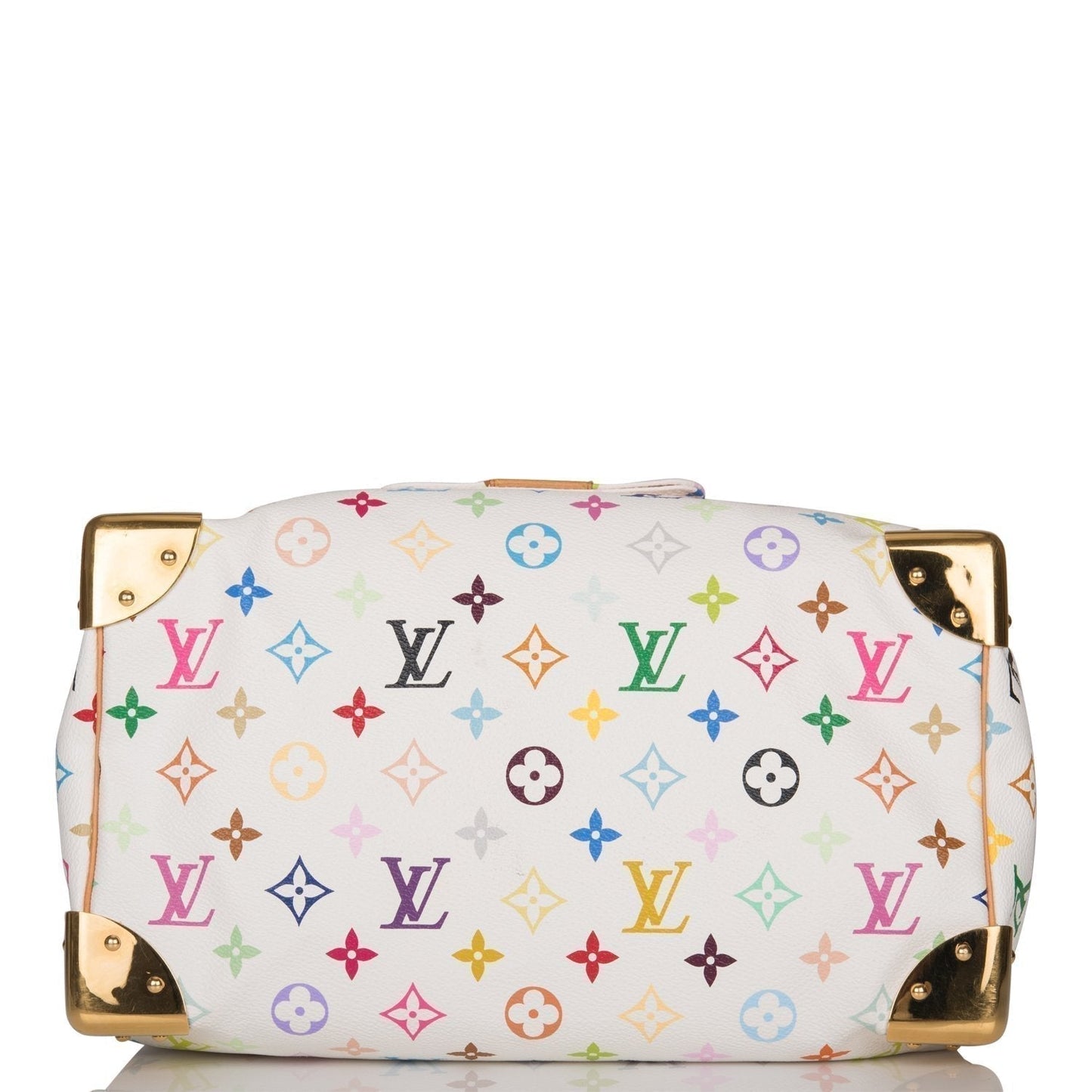 Louis Vuitton Monogram Multicolor White Speedy 30