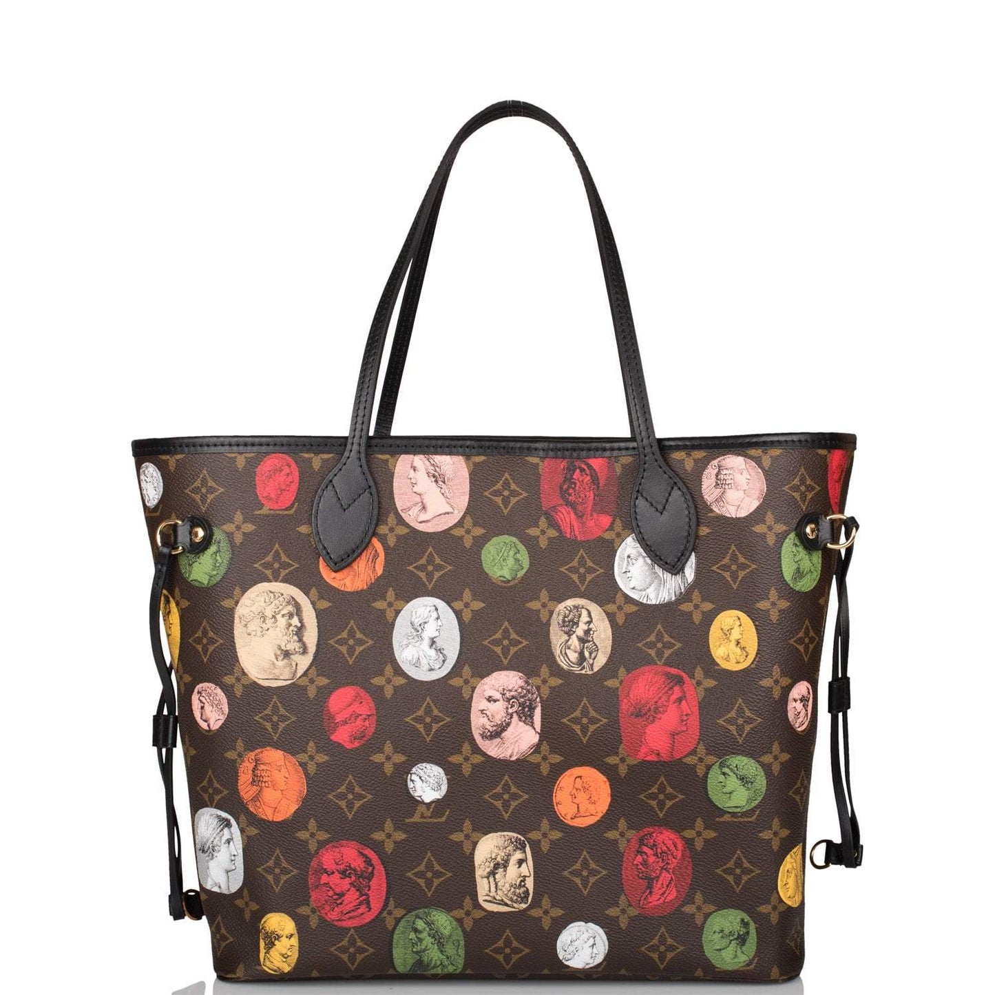 Louis Vuitton x Fornasetti Cameo Monogram Neverfull MM