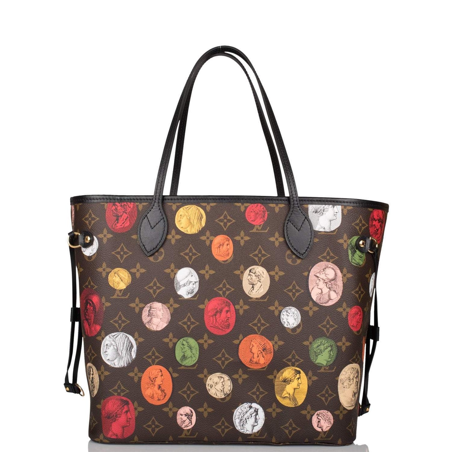 Louis Vuitton x Fornasetti Cameo Monogram Neverfull MM