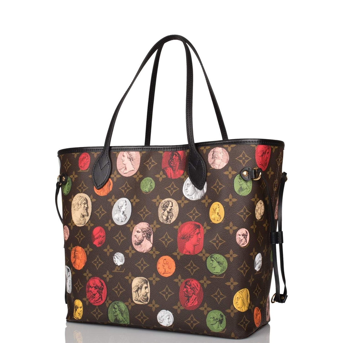 Louis Vuitton x Fornasetti Cameo Monogram Neverfull MM