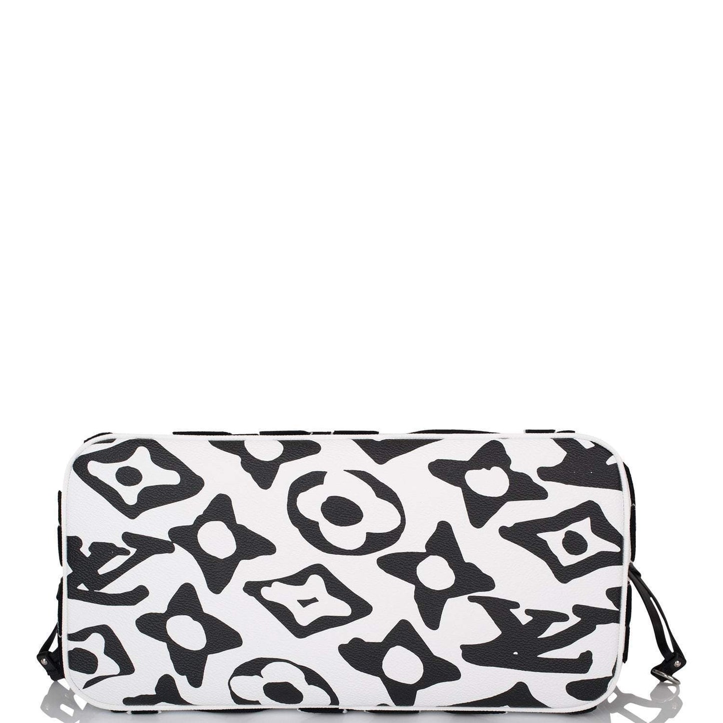 Louis Vuitton x UF Black and White Tufted Monogram Neverfull MM