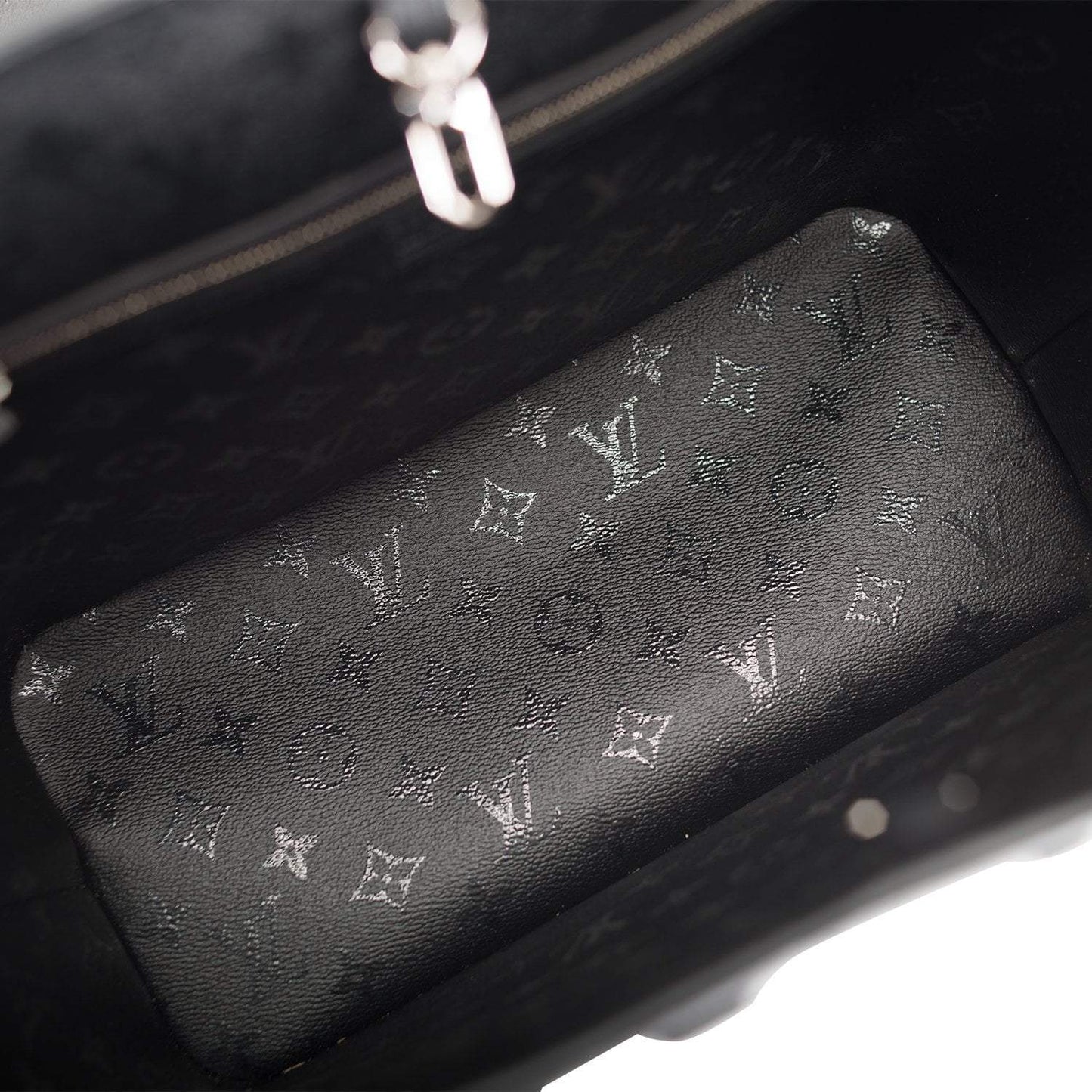 Louis Vuitton x UF Black and White Tufted Monogram Neverfull MM