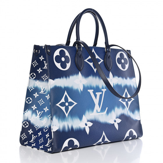 Louis Vuitton Onthego Bleu LV Escale