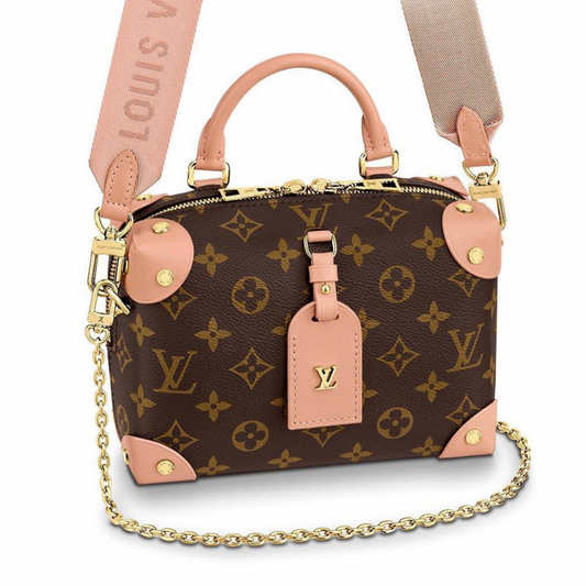 Louis Vuitton PETITE MALLE SOUPLE Peach