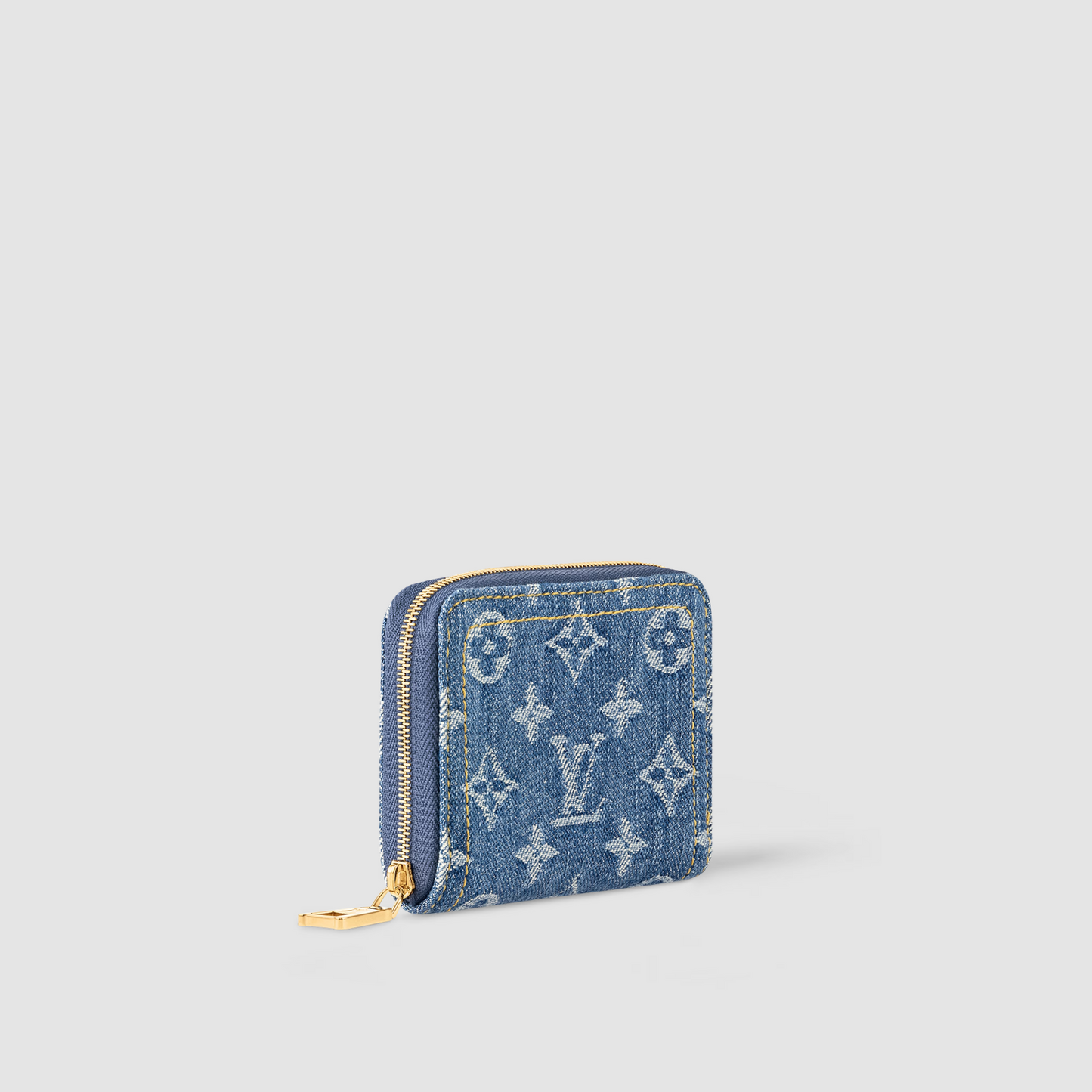 Louis Vuitton Denim Blue Zippy Coin Purse M82957