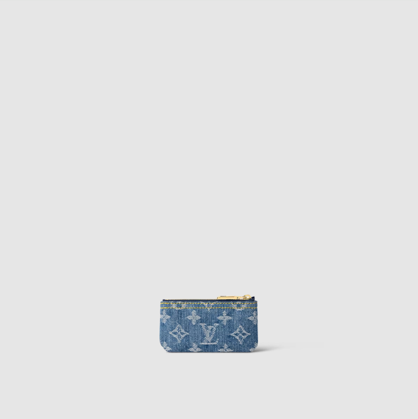 Louis Vuitton Denim Key Pouch M82961