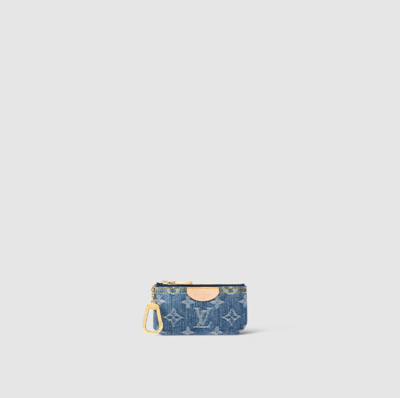 Louis Vuitton Denim Key Pouch M82961