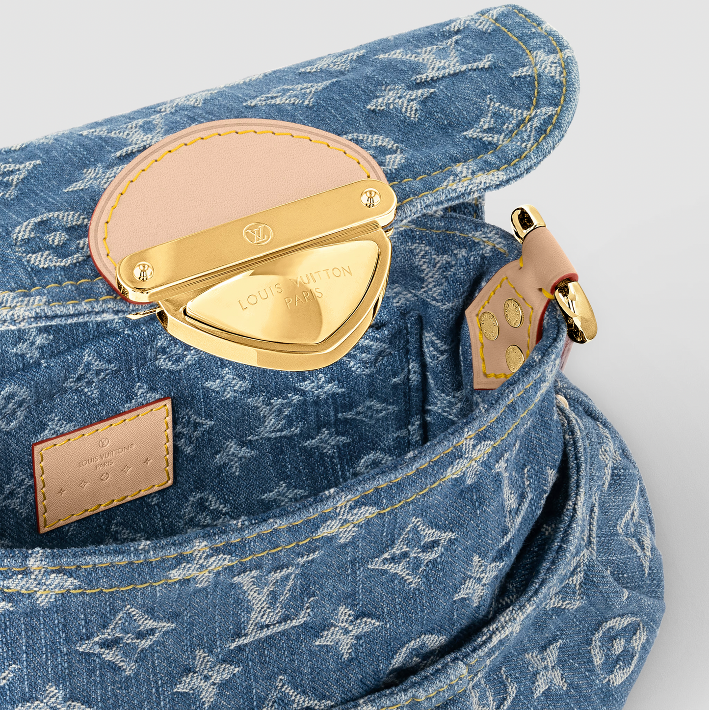 Louis Vuitton Denim Sunset Handbag M46829