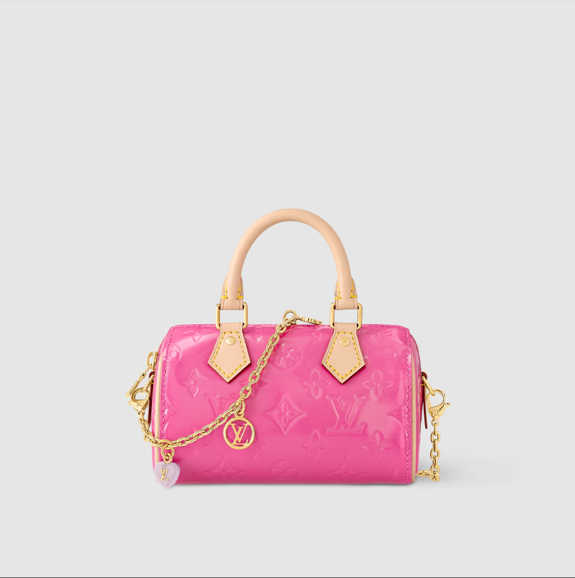 Louis Vuitton Neon Pink Nano Speedy M83273