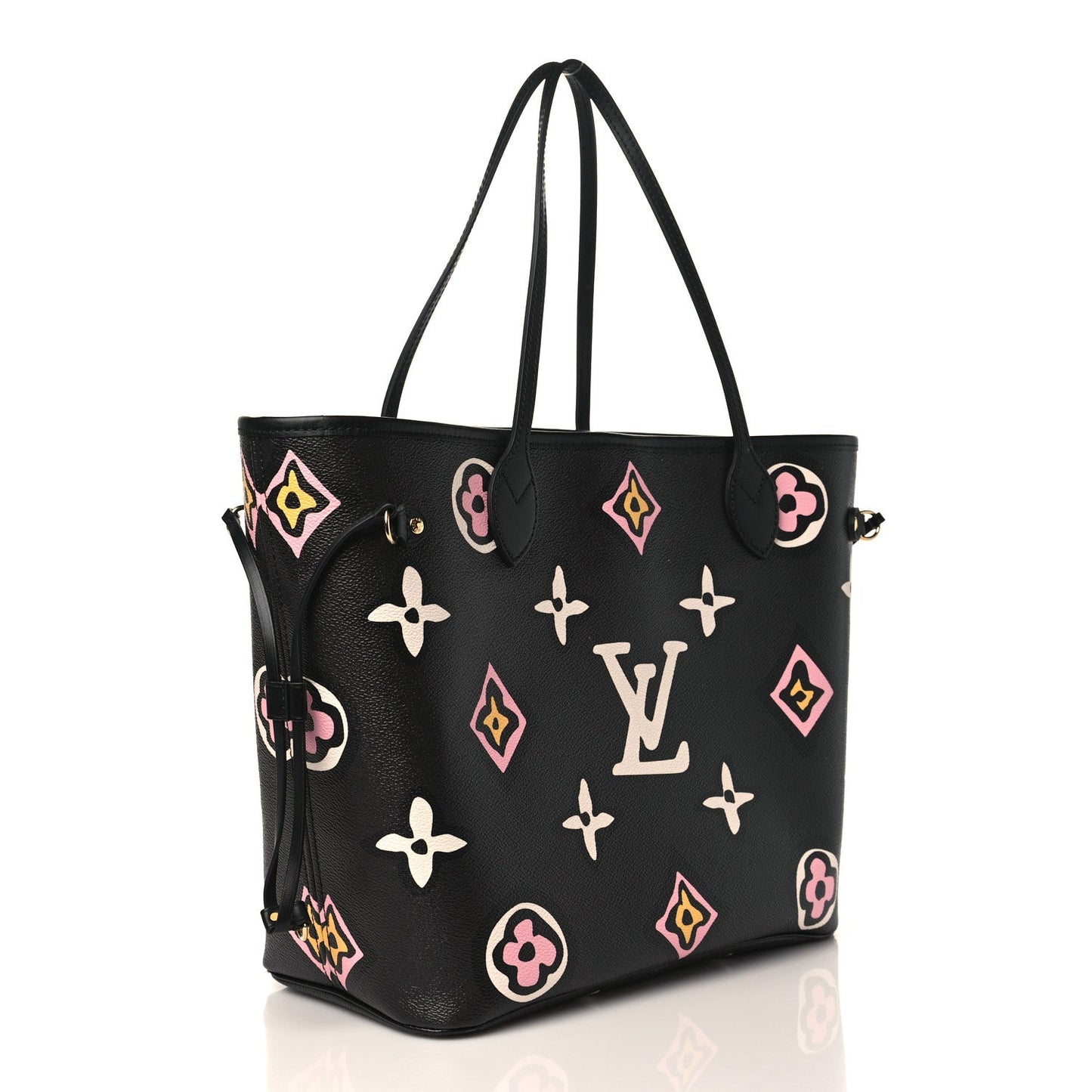 Louis Vuitton Neverfull Wild at Heart illustration M45818