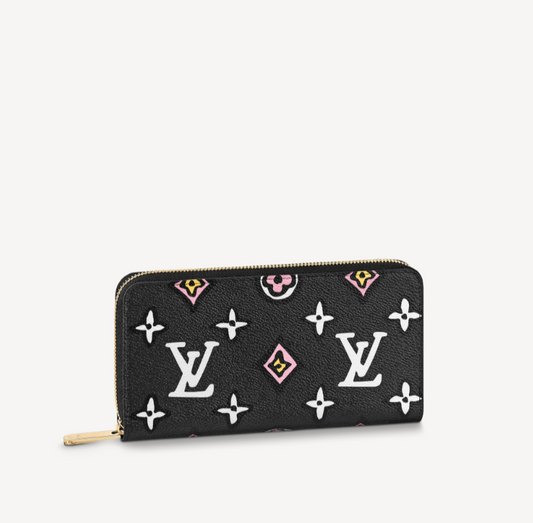 Louis Vuitton Wild at Heart Illustration Long Zippy Wallet M80683