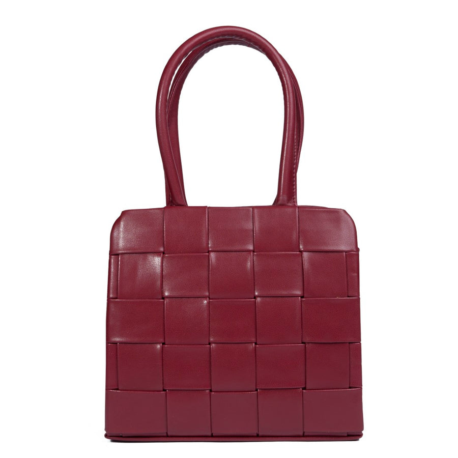 Maroon Puzzle Bag