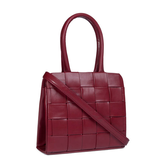 Maroon Puzzle Bag