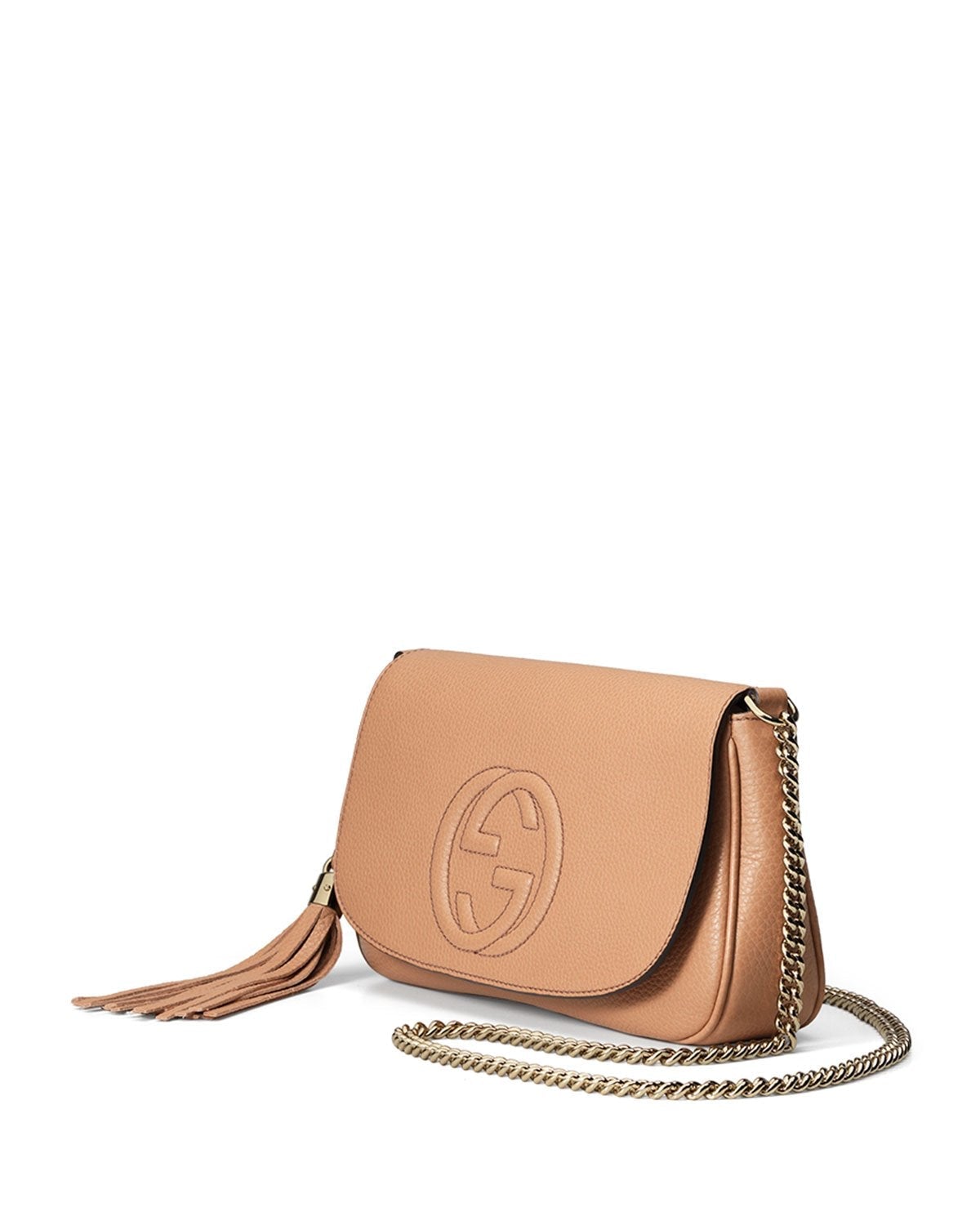 Soho Disco Crossbody Bag Brown With Tassel