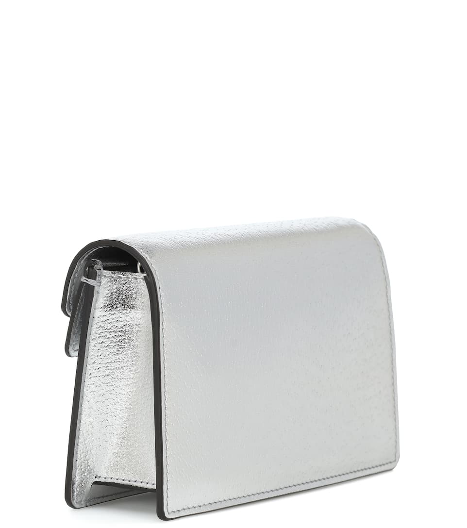 Dionysus Super Mini Crossbody Bag Silver