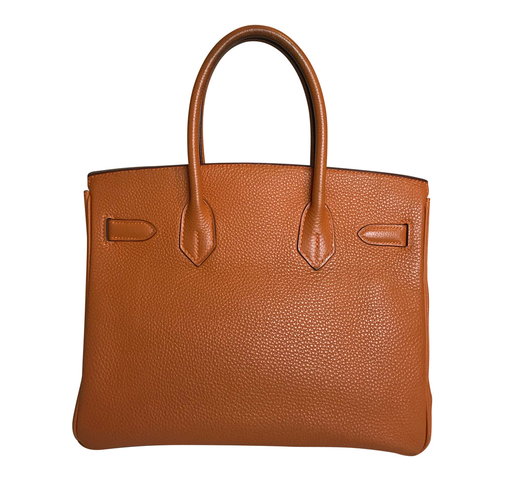 Hermès Birkin 30 Potiron Orange Togo PHW