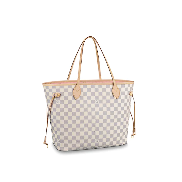 Louis Vuitton Neverfull MM Damier Azur Rose Ballerine